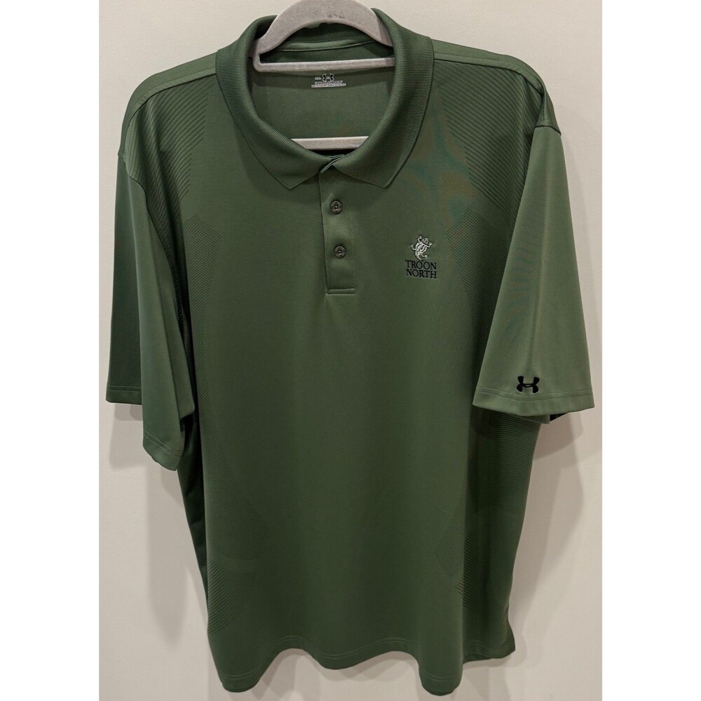 Troon North Golf Club - Under Armour Golf Shirt - Men's Size XXL - Green